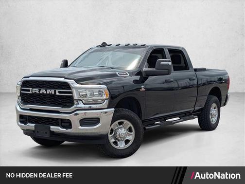 Diamond Black Crystal Pearlcoat 2023 RAM 2500 Tradesman Crew Cab 4x4 6'4' Box