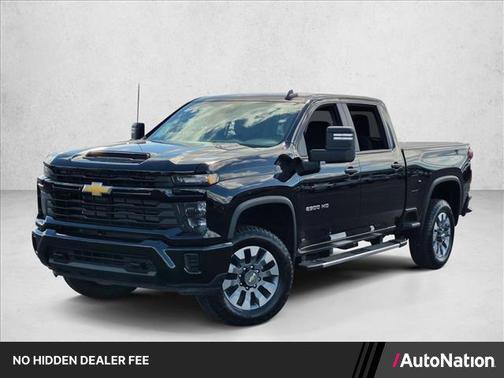 Black 2026 Chevrolet Silverado 2500 Custom