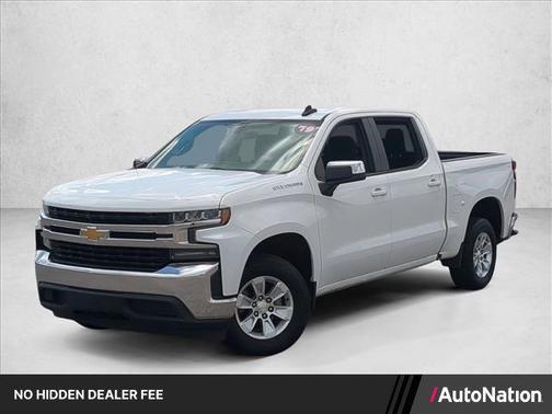 Summit White 2019 Chevrolet Silverado 1500 LT