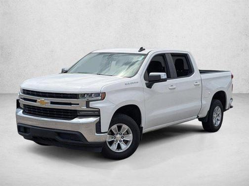 Summit White 2019 Chevrolet Silverado 1500 LT