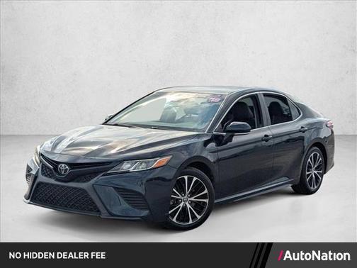 Galactic Aqua Mica 2018 Toyota Camry SE