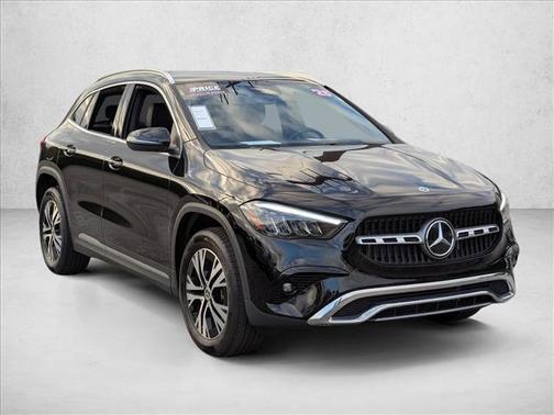 Night Black 2025 Mercedes-Benz GLA 250 4MATIC