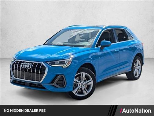 Turbo Blue 2020 Audi Q3 45 S line Premium Plus