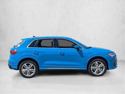 Turbo Blue 2020 Audi Q3 45 S line Premium Plus