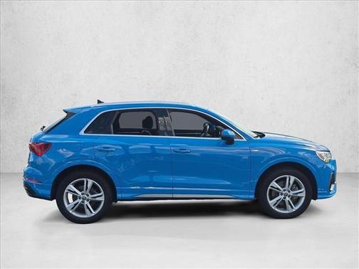 Turbo Blue 2020 Audi Q3 45 S line Premium Plus