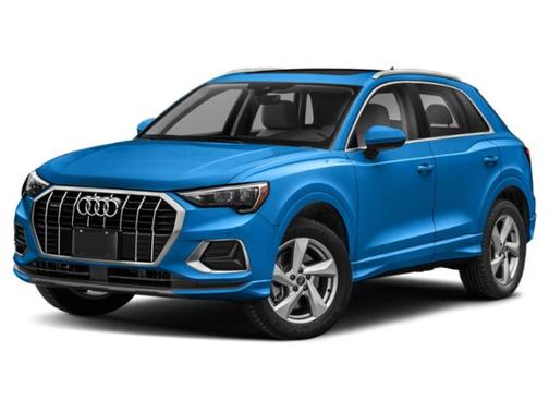 Turbo Blue 2020 Audi Q3 45 S line Premium Plus