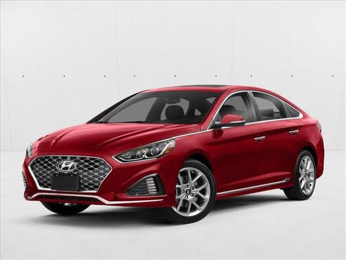 Scarlet Red 2018 Hyundai SONATA Sport