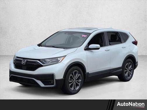 Platinum White Pearl 2020 Honda CR-V 2WD EX