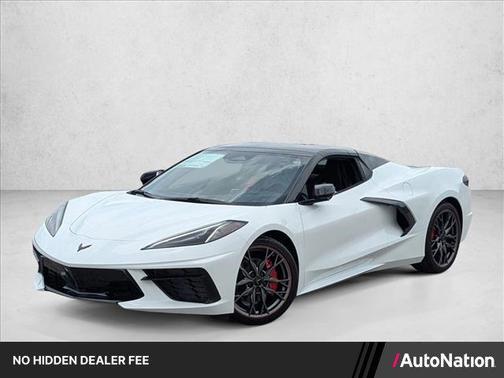 Arctic White 2026 Chevrolet Corvette Stingray w/1LT