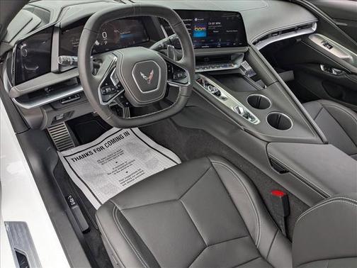 Arctic White 2026 Chevrolet Corvette Stingray w/1LT