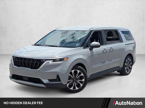 Ceramic Silver 2024 Kia Carnival EX