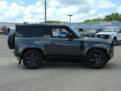 Carpathian Grey Premium Metallic 2024 Land Rover Defender V8