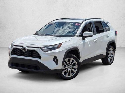 Wind Chill Pearl 2023 Toyota RAV4 XLE Premium