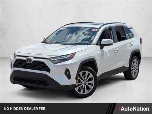 Wind Chill Pearl 2023 Toyota RAV4 XLE Premium