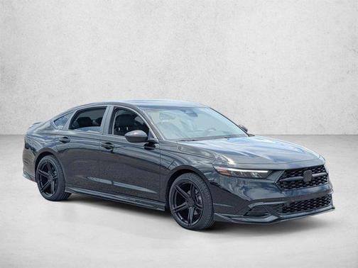 Crystal Black Pearl 2024 Honda Accord LX 1.5T