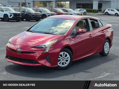 Hypersonic Red 2017 Toyota Prius Two