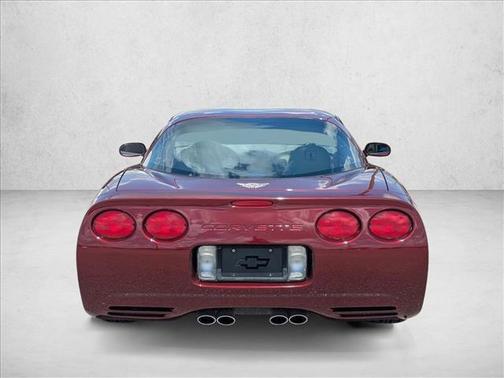 50th Anniversary Red 2003 Chevrolet Corvette Base