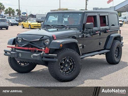 Black Clearcoat 2013 Jeep Wrangler Unlimited Sahara