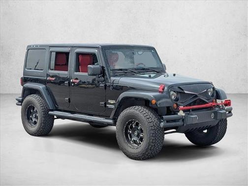 Black Clearcoat 2013 Jeep Wrangler Unlimited Sahara