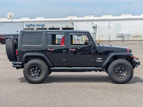 Black Clearcoat 2013 Jeep Wrangler Unlimited Sahara
