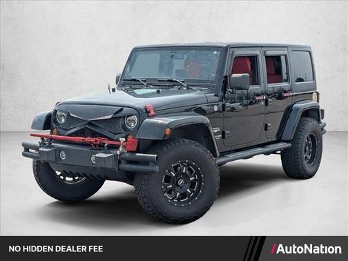 Black Clearcoat 2013 Jeep Wrangler Unlimited Sahara