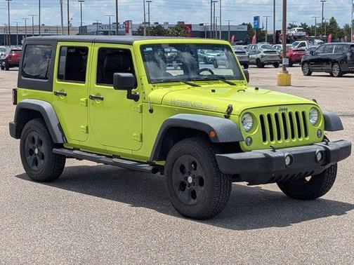Hypergreen Clearcoat 2017 Jeep Wrangler Unlimited Sport