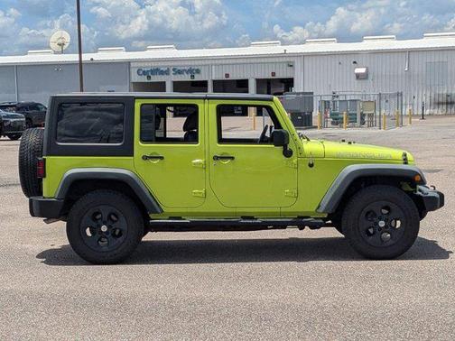 Hypergreen Clearcoat 2017 Jeep Wrangler Unlimited Sport