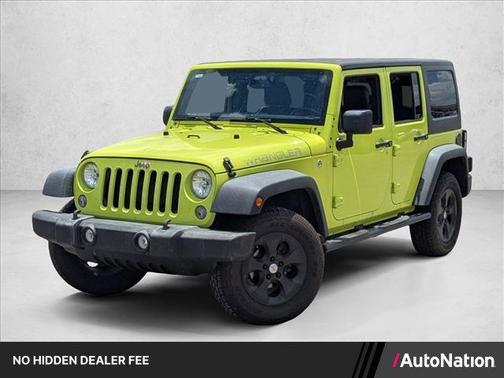 Hypergreen Clearcoat 2017 Jeep Wrangler Unlimited Sport