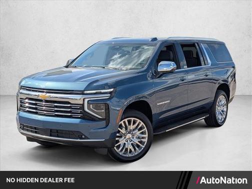Lakeshore Blue Metallic 2026 Chevrolet Suburban Premier