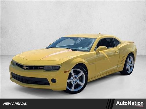 Bright Yellow 2015 Chevrolet Camaro 1LT