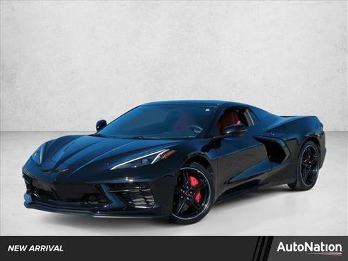 Black 2023 Chevrolet Corvette Stingray w/1LT