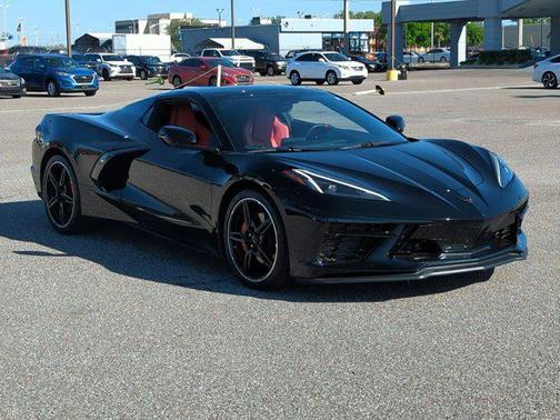 Black 2023 Chevrolet Corvette Stingray w/1LT