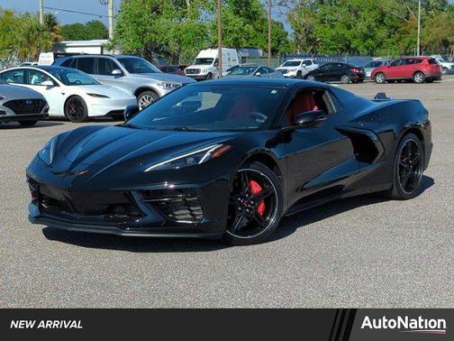 Black 2023 Chevrolet Corvette Stingray w/1LT