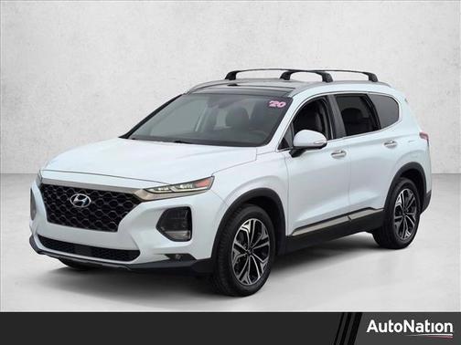 Quartz White 2020 Hyundai SANTA FE Limited 2.0T