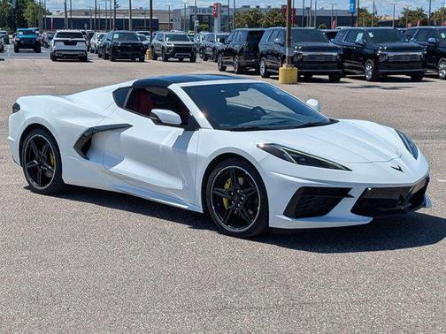 Arctic White 2023 Chevrolet Corvette Stingray w/1LT