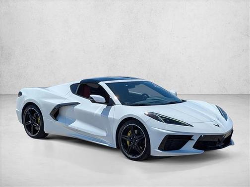 Arctic White 2023 Chevrolet Corvette Stingray w/1LT