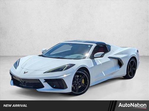 Arctic White 2023 Chevrolet Corvette Stingray w/1LT