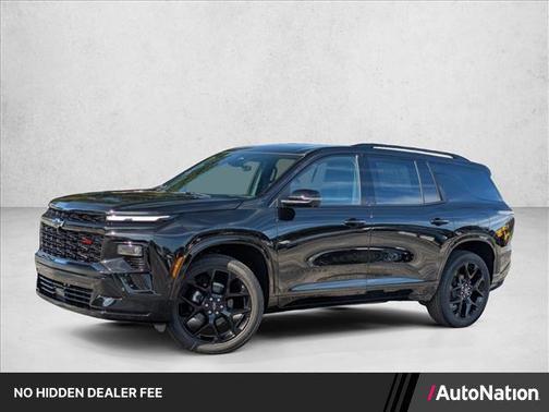 Mosaic Black Metallic 2026 Chevrolet Traverse RS