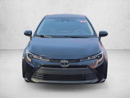 Midnight Black Metallic 2023 Toyota Corolla LE