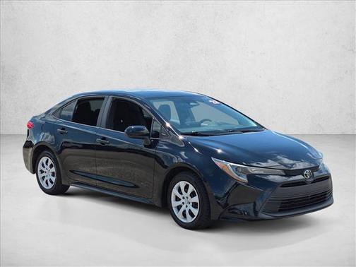 Midnight Black Metallic 2023 Toyota Corolla LE