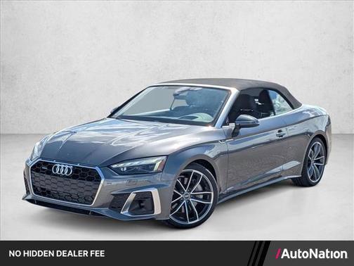 Daytona Gray Pearl Effect/Black Roof 2023 Audi A5 Prestige 45 TFSI S line quattro S tronic