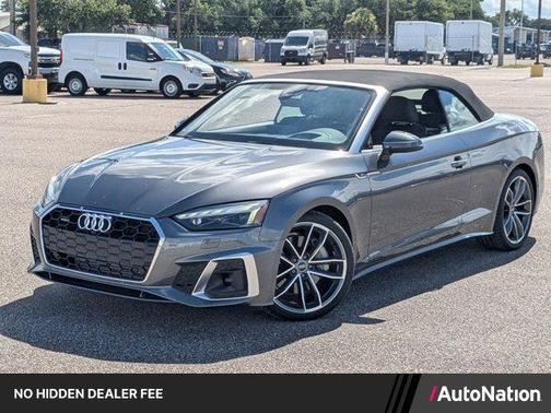 Daytona Gray Pearl Effect/Black Roof 2023 Audi A5 Prestige 45 TFSI S line quattro S tronic