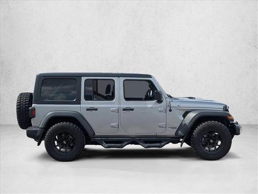 Billet Silver Metallic Clearcoat 2018 Jeep Wrangler Unlimited Sport