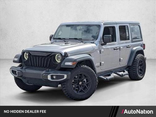 Billet Silver Metallic Clearcoat 2018 Jeep Wrangler Unlimited Sport