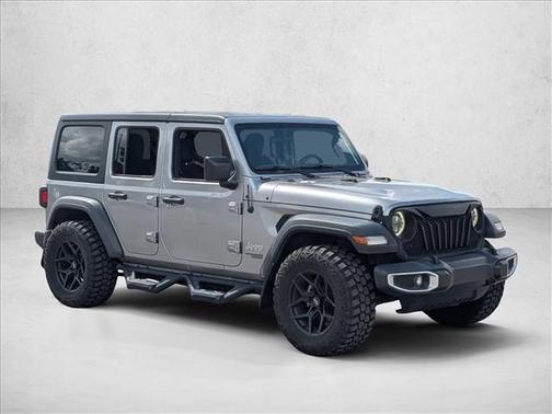 Billet Silver Metallic Clearcoat 2018 Jeep Wrangler Unlimited Sport