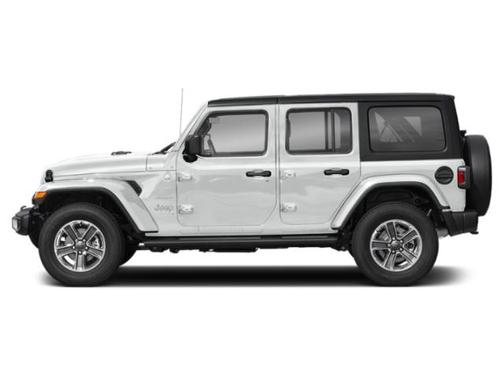 Bright White Clearcoat 2023 Jeep Wrangler 4-Door Sahara 4x4