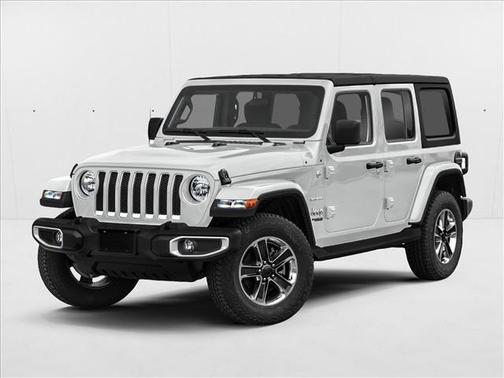 Bright White Clearcoat 2023 Jeep Wrangler 4-Door Sahara 4x4