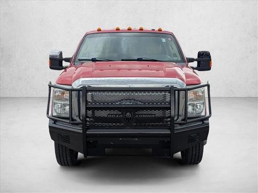 Vermillion Red 2015 Ford F-350 Lariat