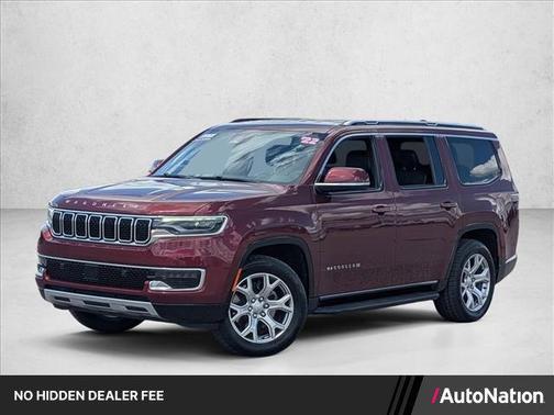 Velvet Red Pearlcoat 2022 Jeep Wagoneer Series II 4x2