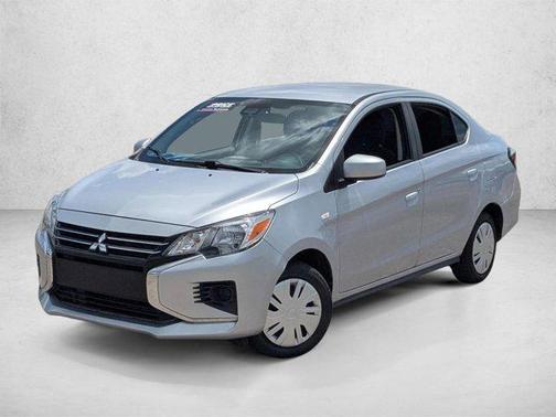 Starlight Silver Metallic 2024 Mitsubishi Mirage G4 ES